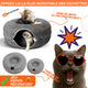 Cachette Donut pour Chat – Lit & Aire de Jeu en Feutre, Confort et Design